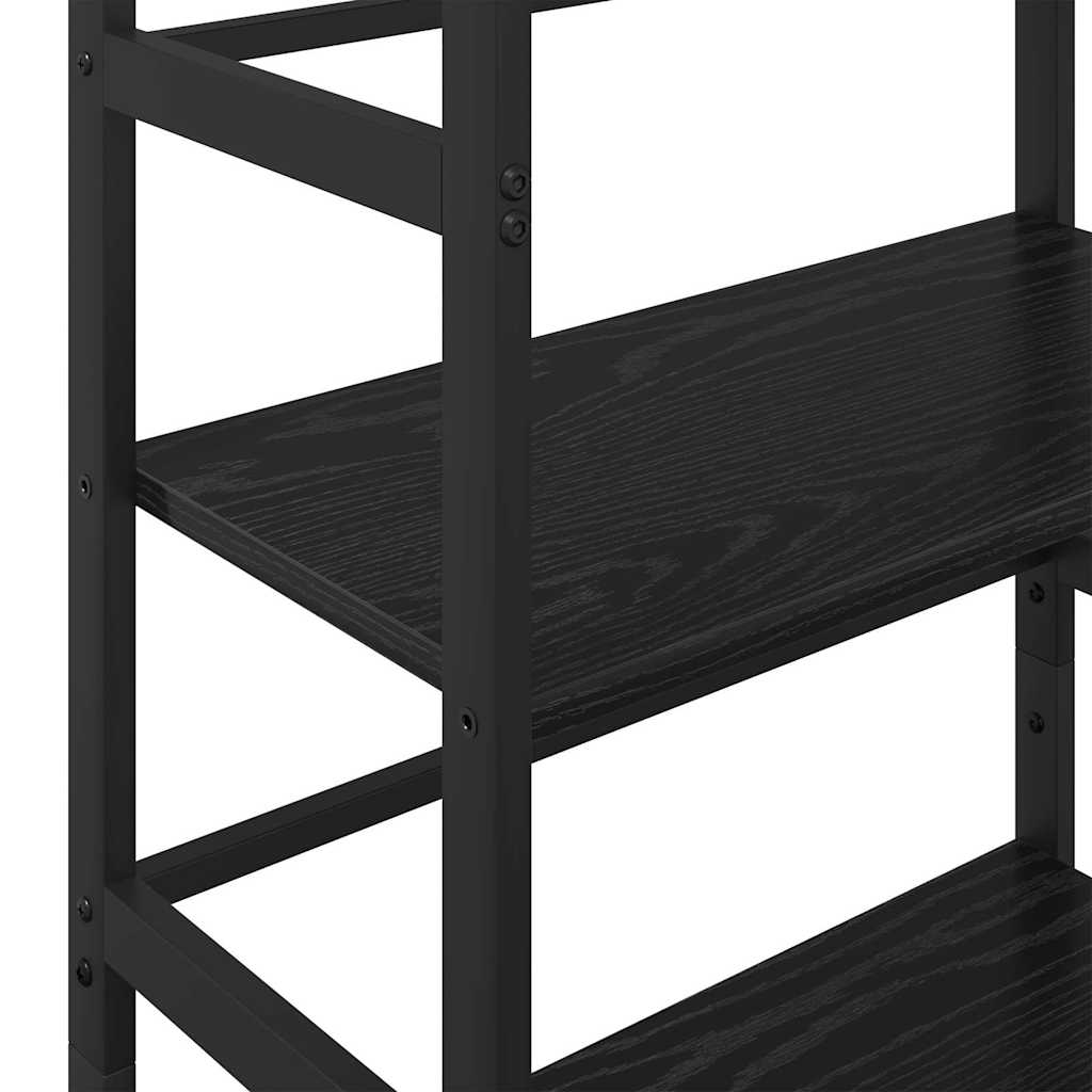Polica Crni hrast 60 x 29,5 x 115 cm Konstruirano drvo