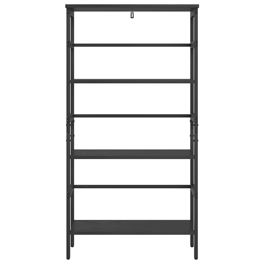 Polica Crni hrast 60 x 29,5 x 115 cm Konstruirano drvo