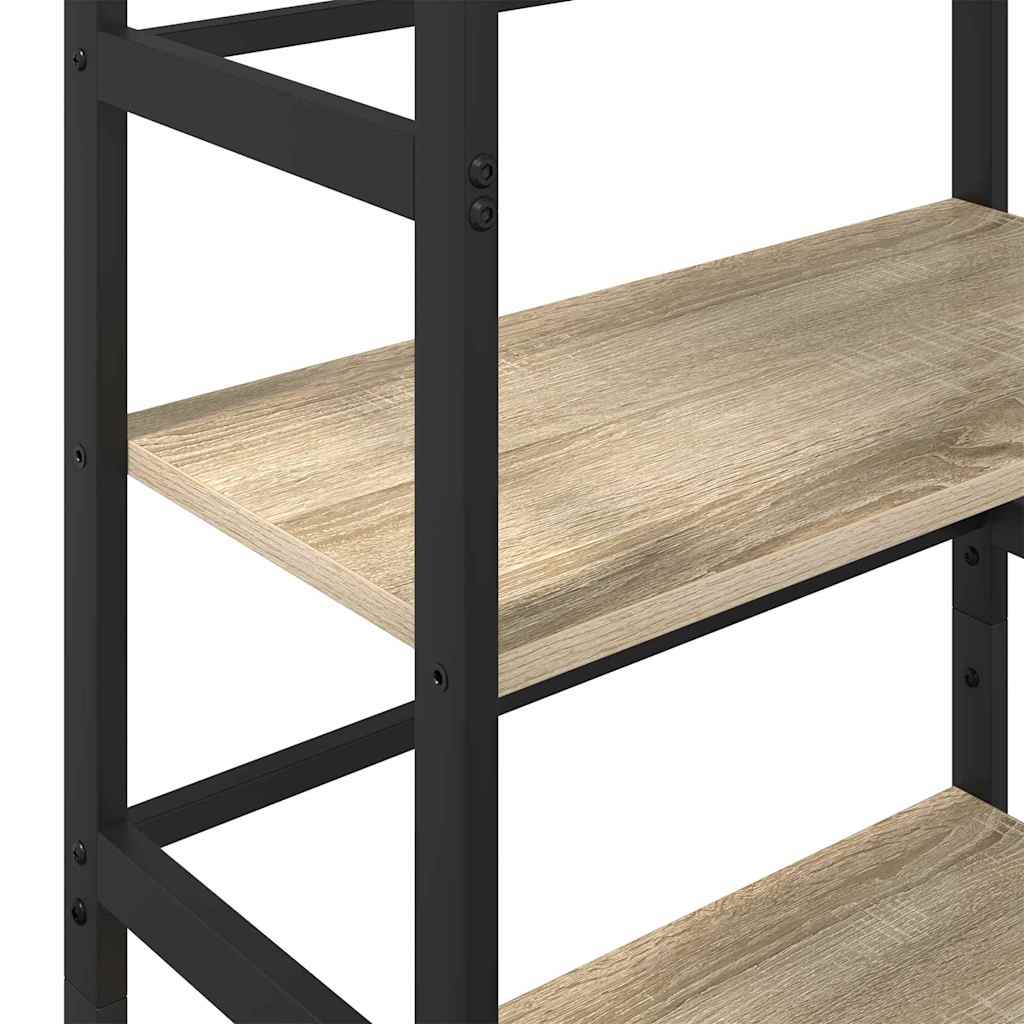 Polica Sonoma hrast 60 x 29,5 x 115 cm Konstruirano drvo