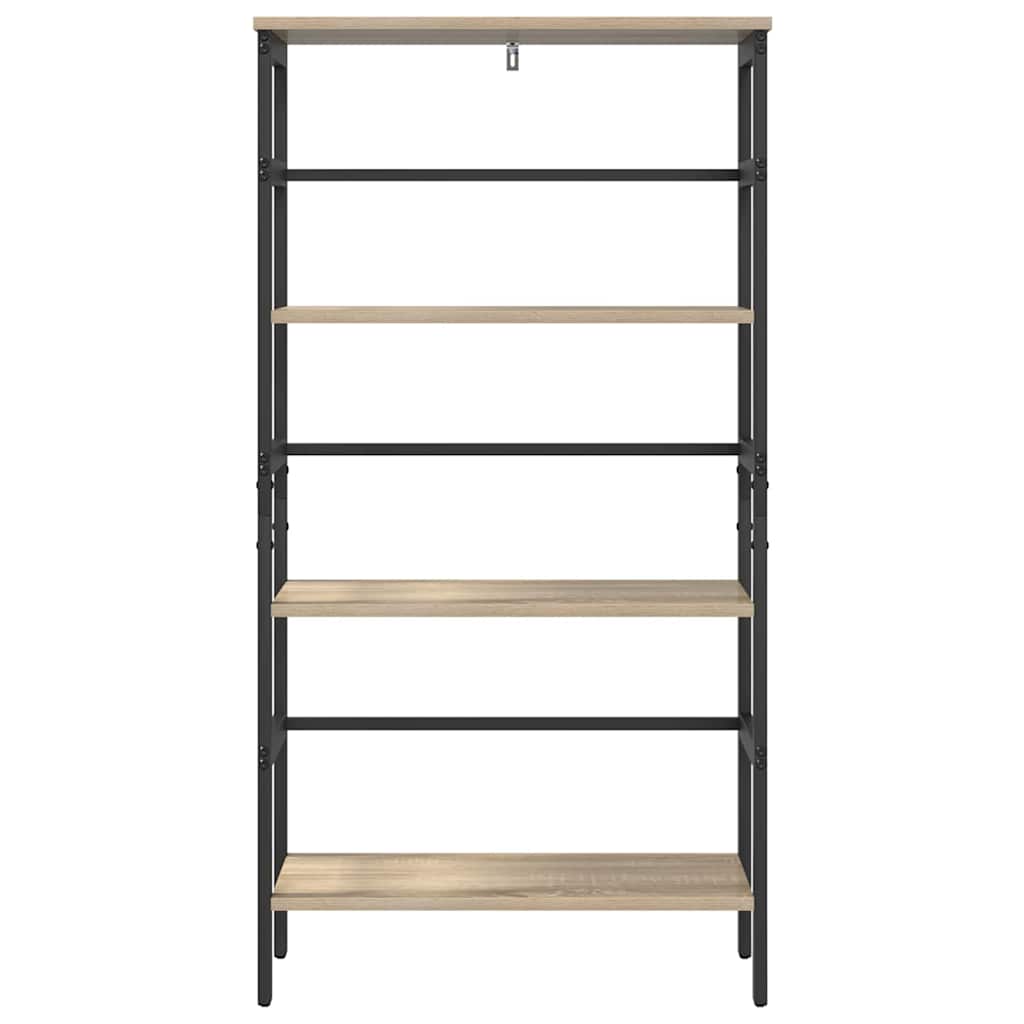 Polica Sonoma hrast 60 x 29,5 x 115 cm Konstruirano drvo