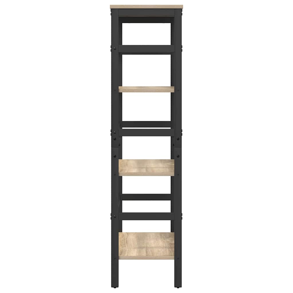 Polica Sonoma hrast 60 x 29,5 x 115 cm Konstruirano drvo