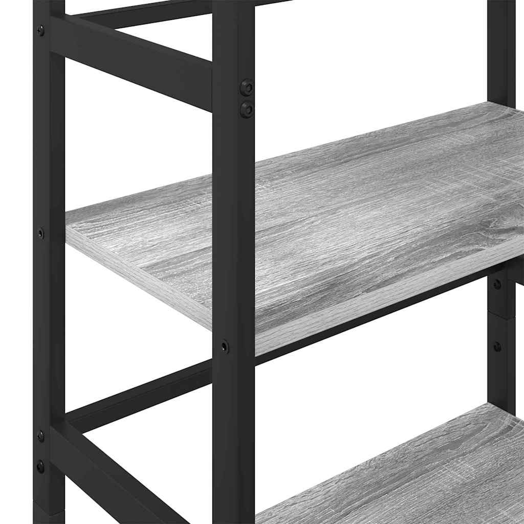 Polica Siva Sonoma 60 x 29,5 x 115 cm Konstruirano drvo