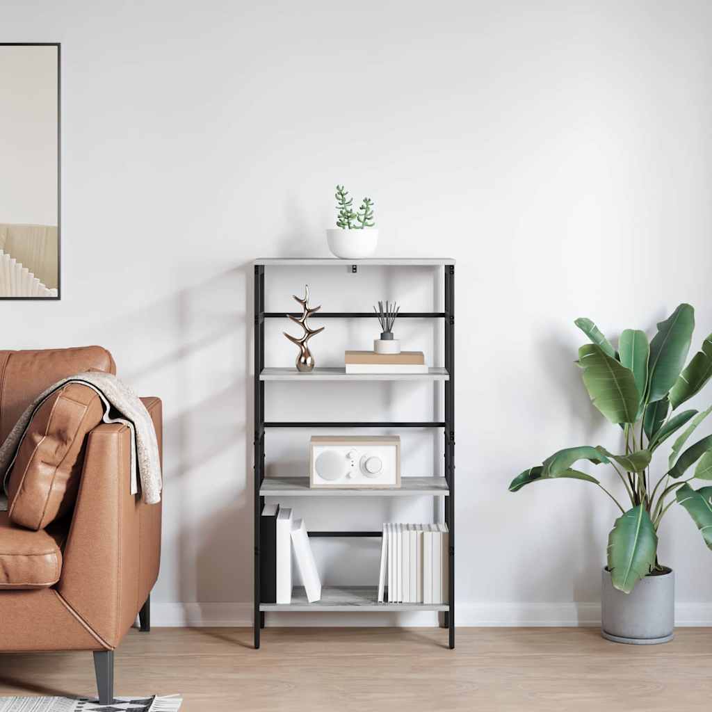 Polica Siva Sonoma 60 x 29,5 x 115 cm Konstruirano drvo