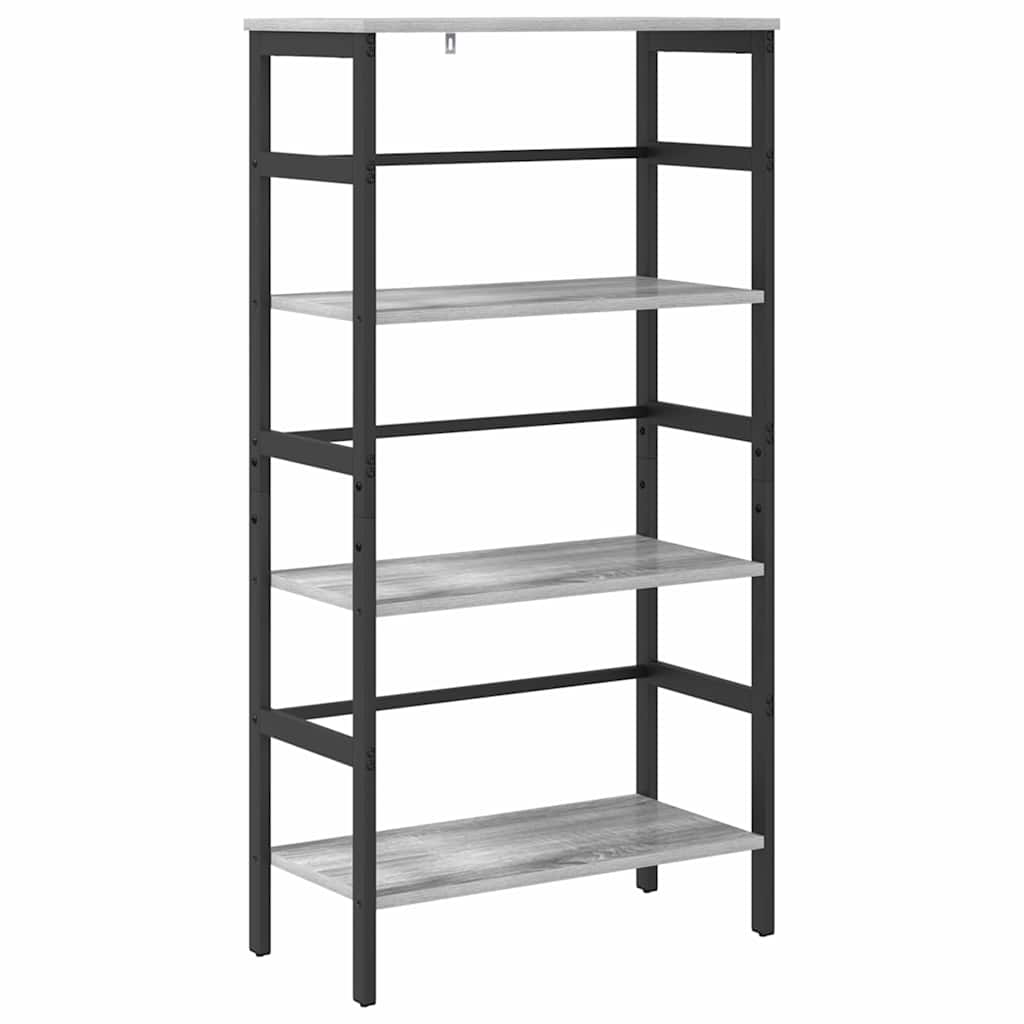 Polica Siva Sonoma 60 x 29,5 x 115 cm Konstruirano drvo