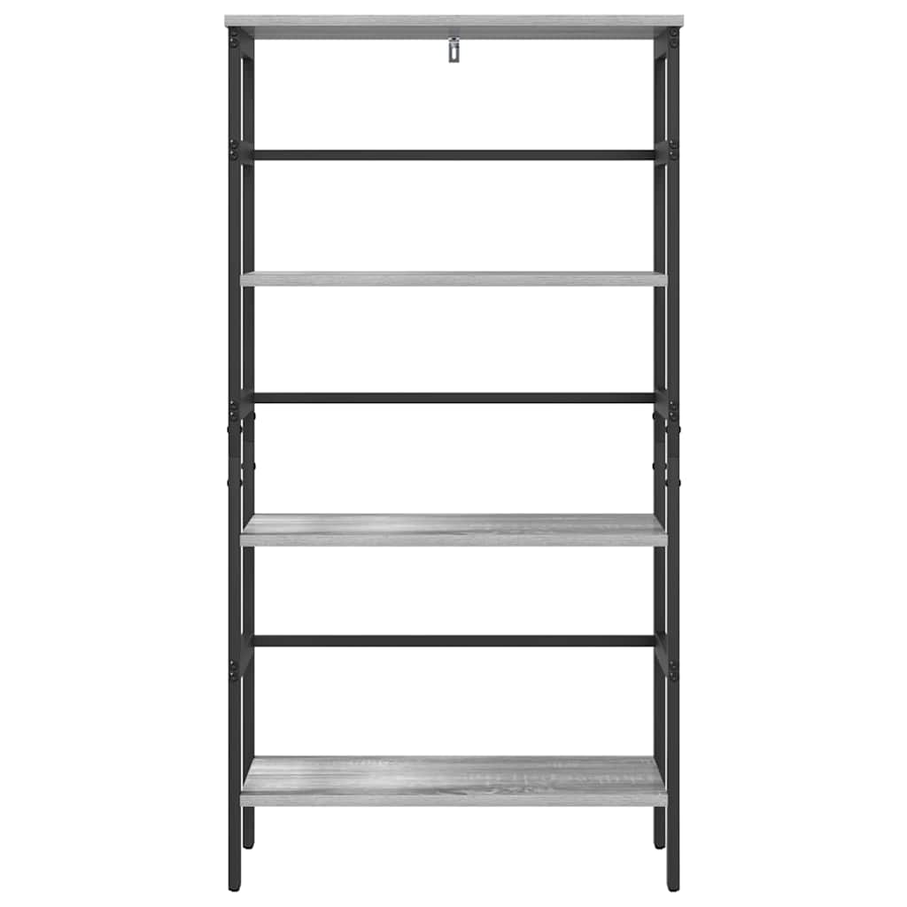 Polica Siva Sonoma 60 x 29,5 x 115 cm Konstruirano drvo