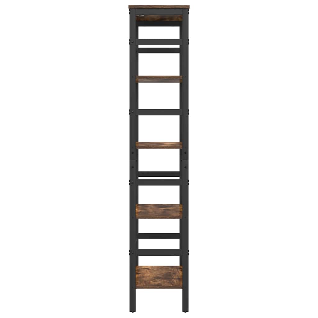 Polica Dimljeni hrast 60 x 29,5 x 149 cm Konstruirano drvo