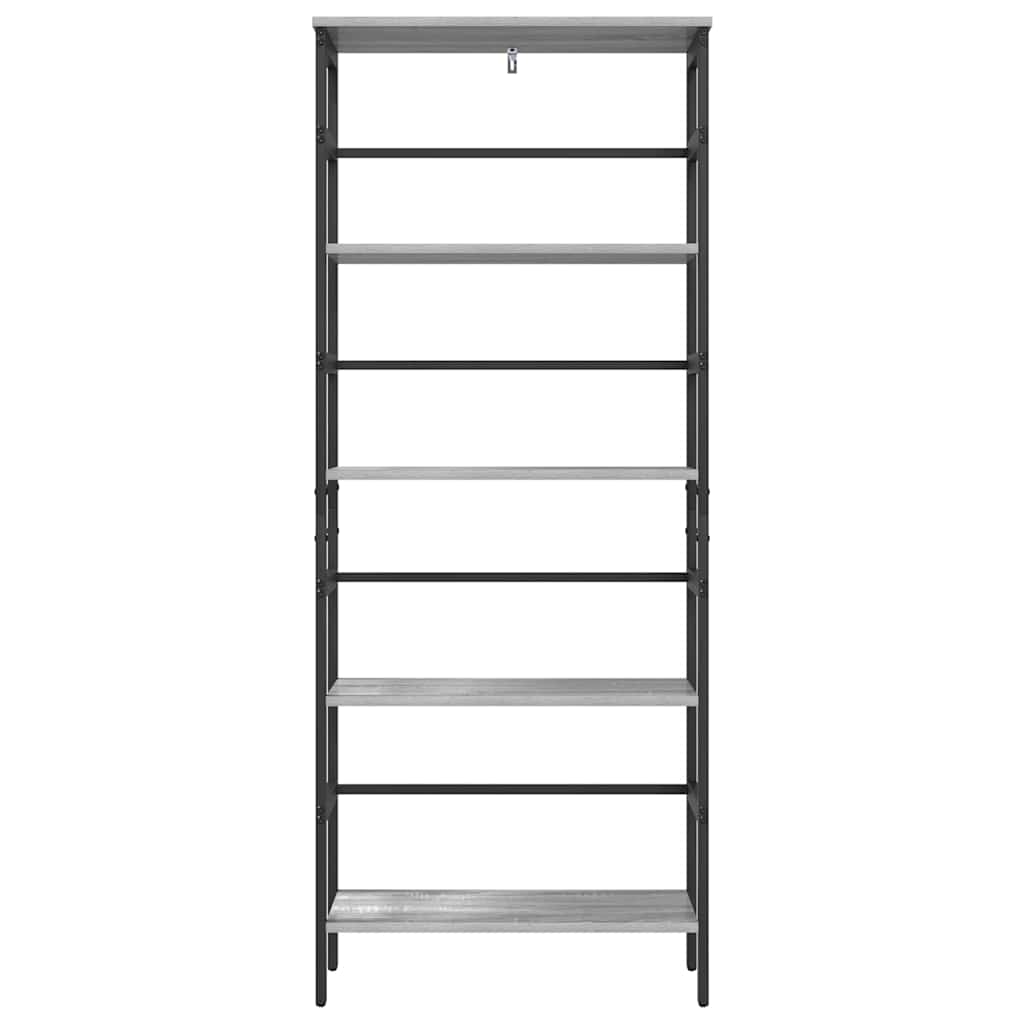 Polica Siva Sonoma 60 x 29,5 x 149 cm Konstruirano drvo