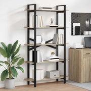 Polica Sonoma hrast 100 x 33,5 x 178 cm Konstruirano drvo