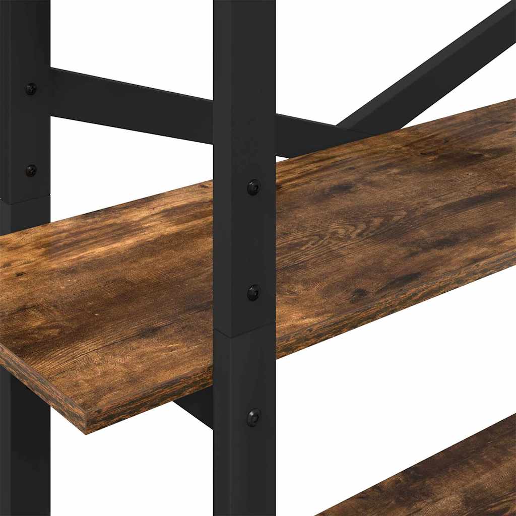 Polica Dimljeni hrast 100 x 33,5 x 178 cm Konstruirano drvo