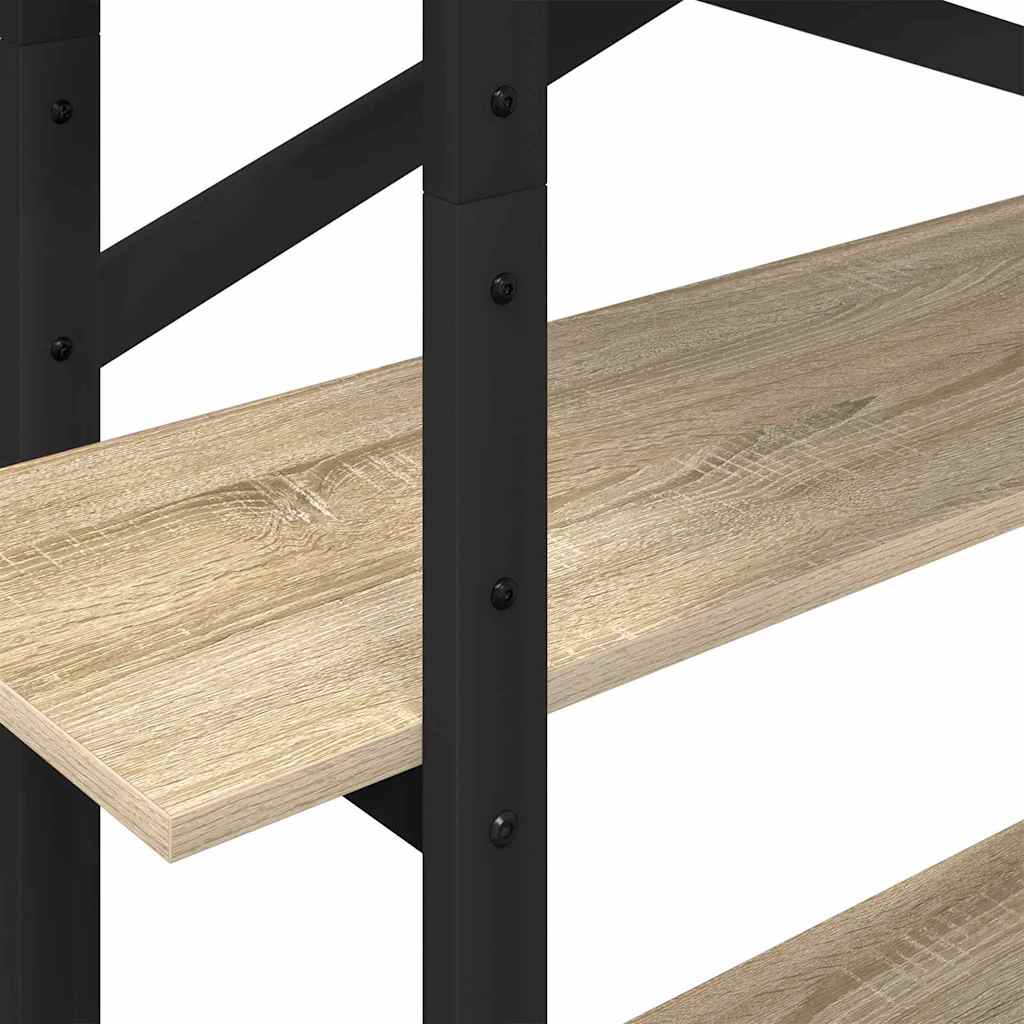 Polica Sonoma hrast 100 x 33,5 x 140 cm Konstruirano drvo
