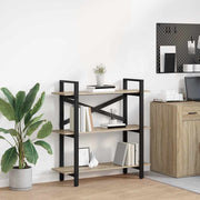 Polica Sonoma hrast 100 x 33,5 x 102 cm Konstruirano drvo