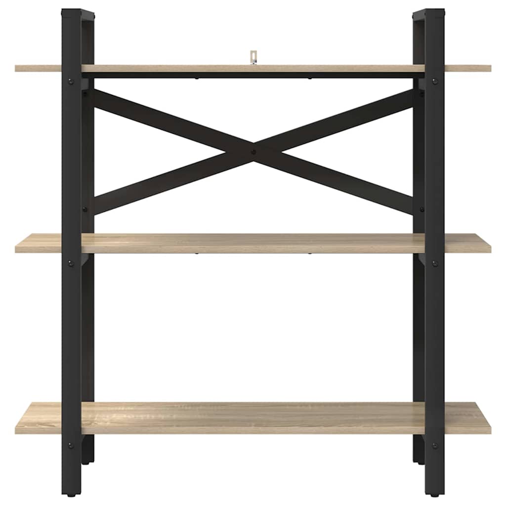 Polica Sonoma hrast 100 x 33,5 x 102 cm Konstruirano drvo