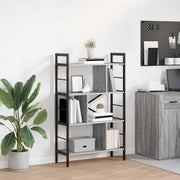 Polica Siva Sonoma 75 x 30 x 123,5 cm Konstruirano drvo