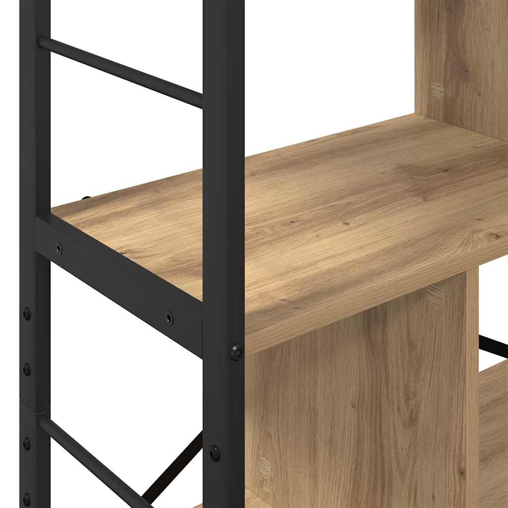 Polica Umjetnički hrast 75 x 30 x 123,5 cm Konstruirano drvo