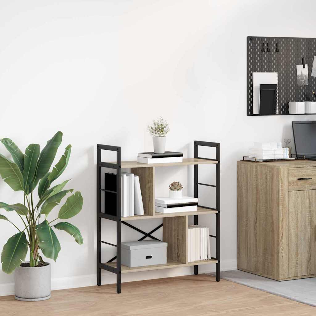 Polica Sonoma hrast 75 x 30 x 91 cm Konstruirano drvo