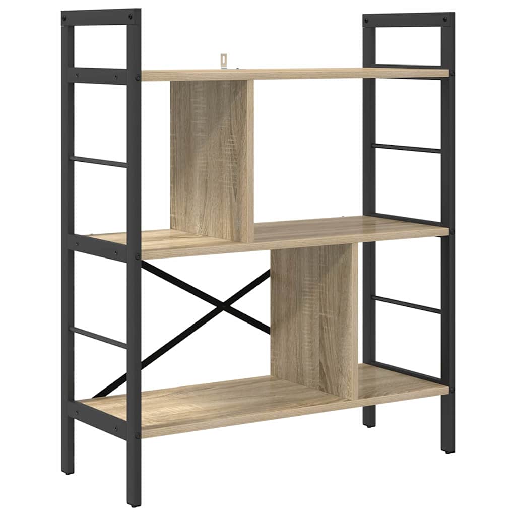 Polica Sonoma hrast 75 x 30 x 91 cm Konstruirano drvo