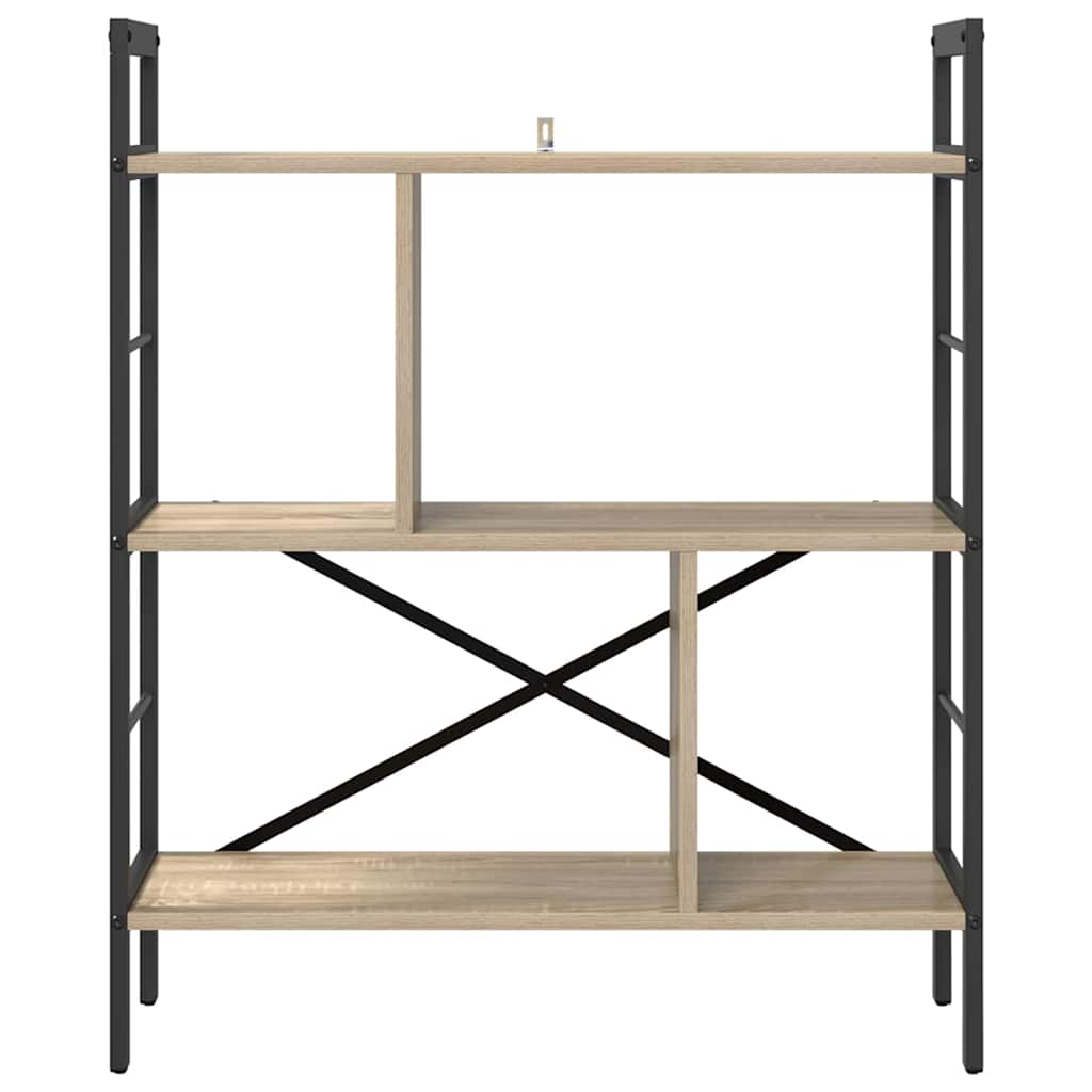 Polica Sonoma hrast 75 x 30 x 91 cm Konstruirano drvo