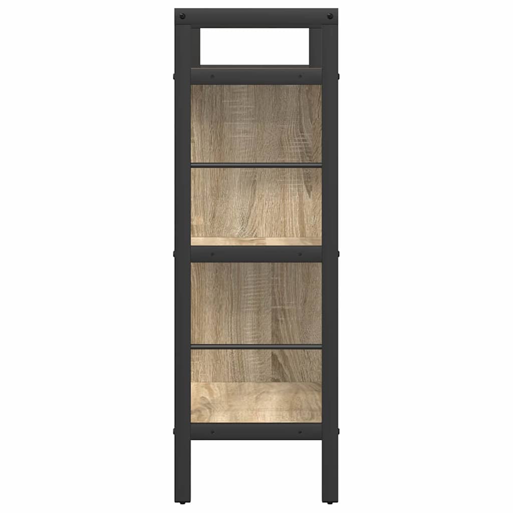 Polica Sonoma hrast 75 x 30 x 91 cm Konstruirano drvo