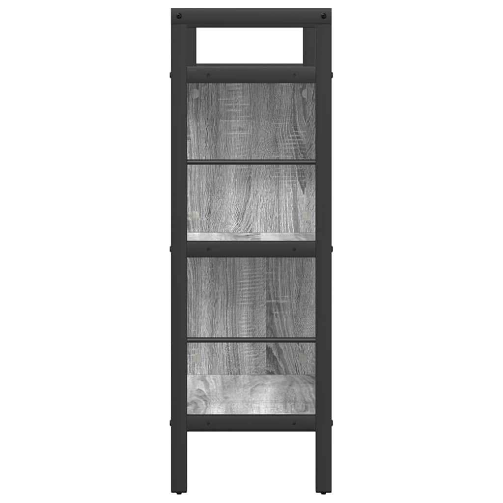 Polica Siva Sonoma 75 x 30 x 91 cm Konstruirano drvo