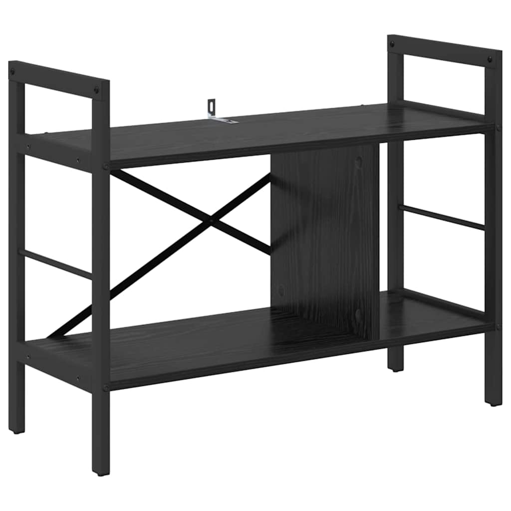 Polica Crni hrast 75 x 30 x 58,5 cm Konstruirano drvo