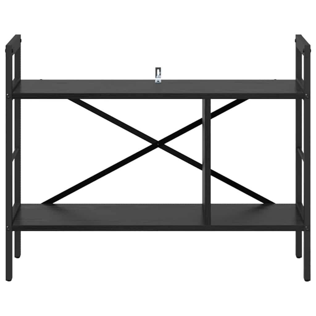 Polica Crni hrast 75 x 30 x 58,5 cm Konstruirano drvo