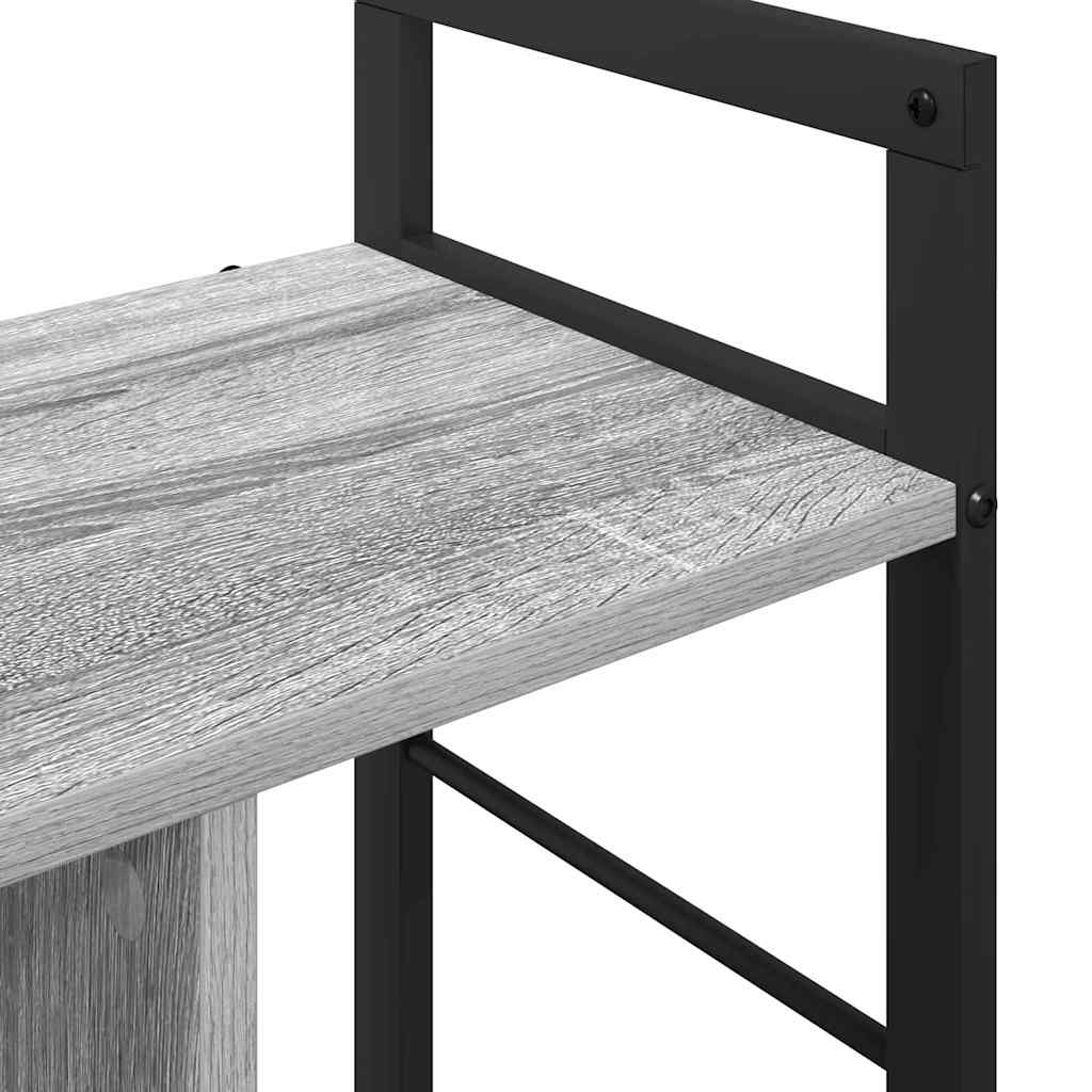 Polica Siva Sonoma 75 x 30 x 58,5 cm Konstruirano drvo