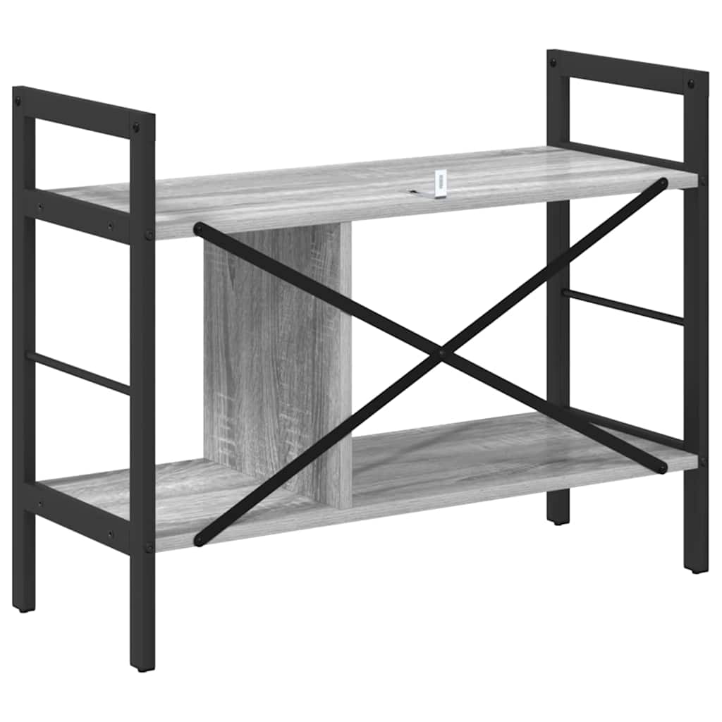 Polica Siva Sonoma 75 x 30 x 58,5 cm Konstruirano drvo