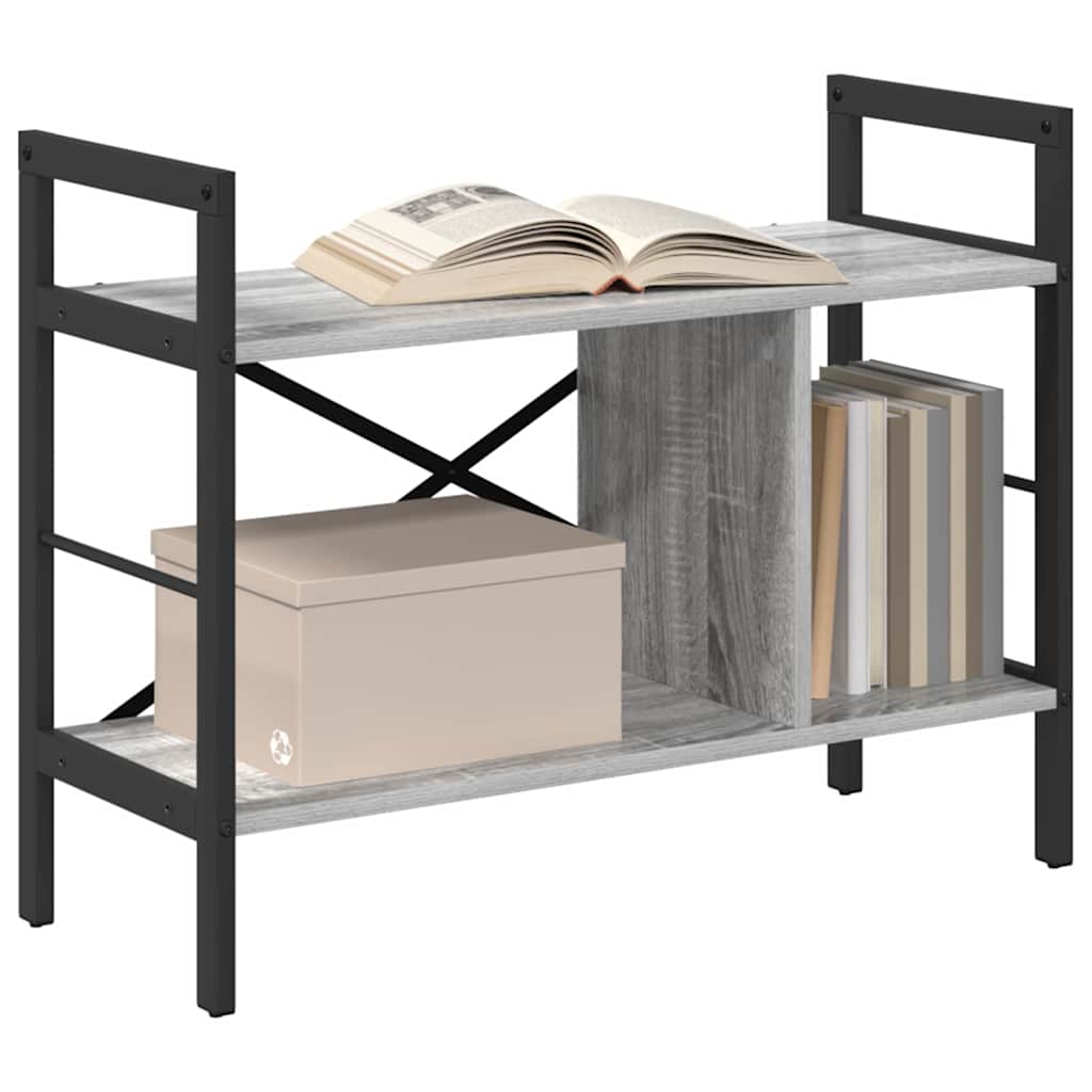 Polica Siva Sonoma 75 x 30 x 58,5 cm Konstruirano drvo
