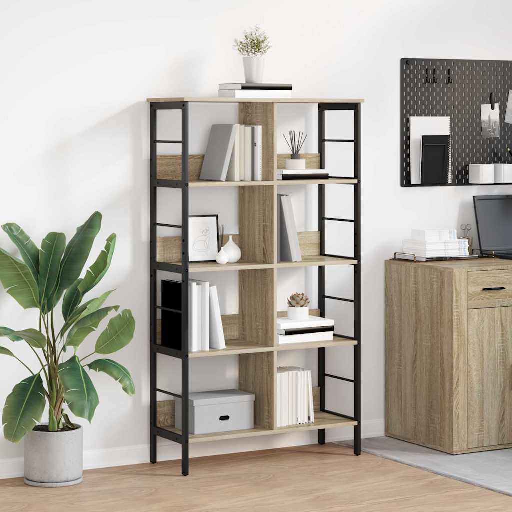 Polica Sonoma hrast 82 x 32 x 144,5 cm Konstruirano drvo