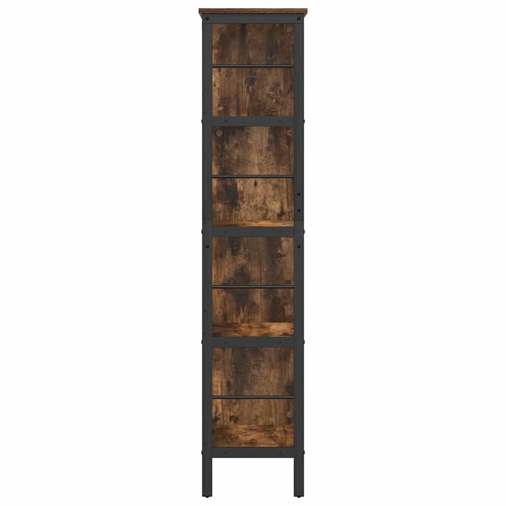 Polica Dimljeni hrast 82 x 32 x 144,5 cm Konstruirano drvo
