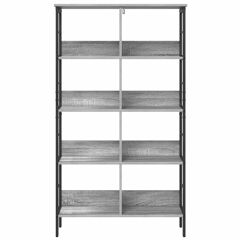 Polica Siva Sonoma 82 x 32 x 144,5 cm Konstruirano drvo