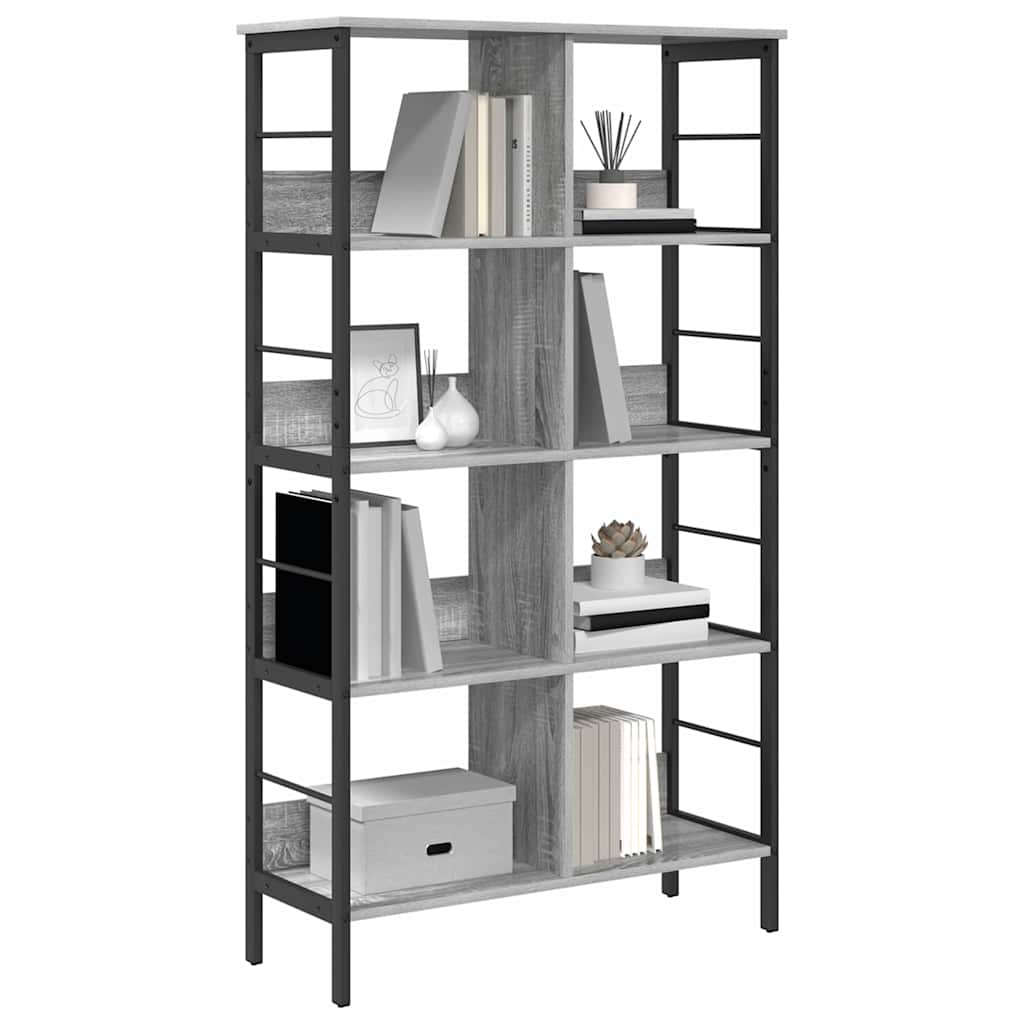 Polica Siva Sonoma 82 x 32 x 144,5 cm Konstruirano drvo
