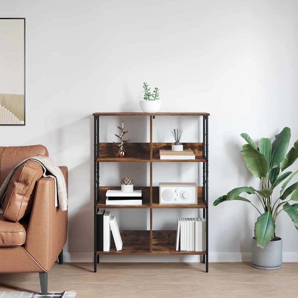 Polica Dimljeni hrast 82 x 32 x 112 cm Konstruirano drvo