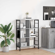 Polica Siva Sonoma 82 x 32 x 112 cm Konstruirano drvo