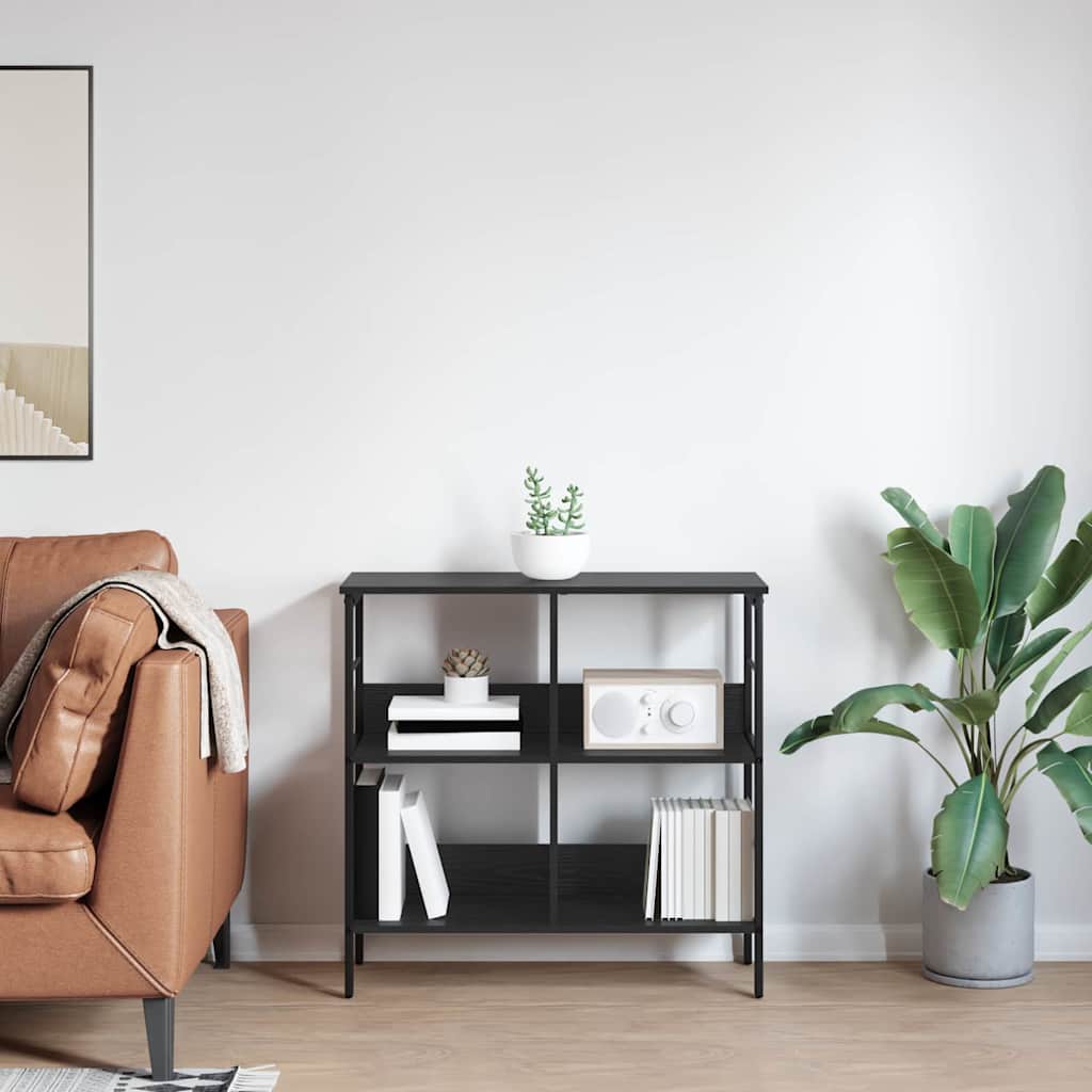 Polica Crni hrast 82 x 32 x 79 cm Konstruirano drvo