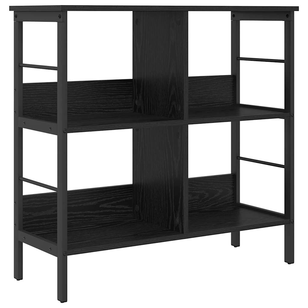 Polica Crni hrast 82 x 32 x 79 cm Konstruirano drvo
