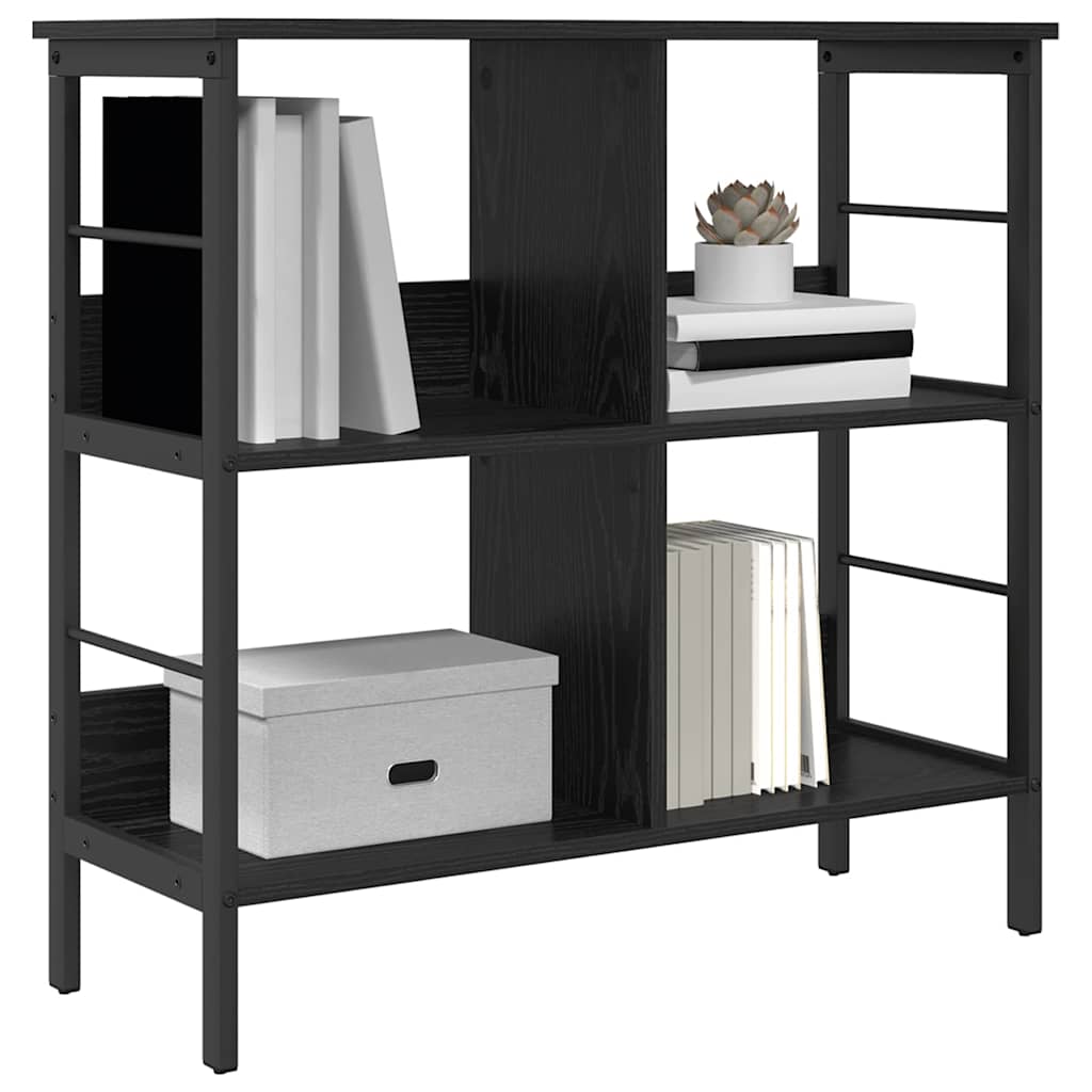 Polica Crni hrast 82 x 32 x 79 cm Konstruirano drvo