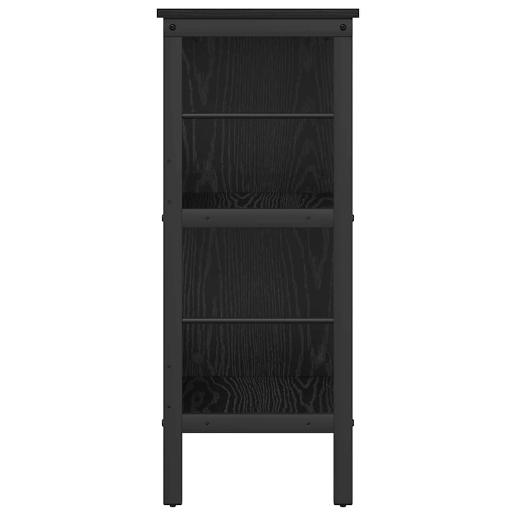 Polica Crni hrast 82 x 32 x 79 cm Konstruirano drvo