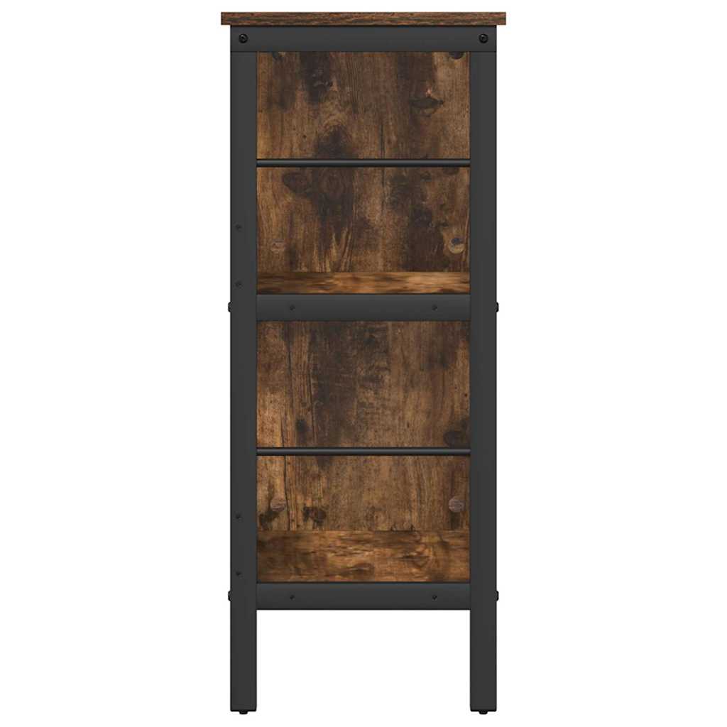 Polica Dimljeni hrast 82 x 32 x 79 cm Konstruirano drvo