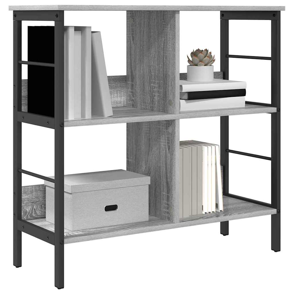 Polica Siva Sonoma 82 x 32 x 79 cm Konstruirano drvo