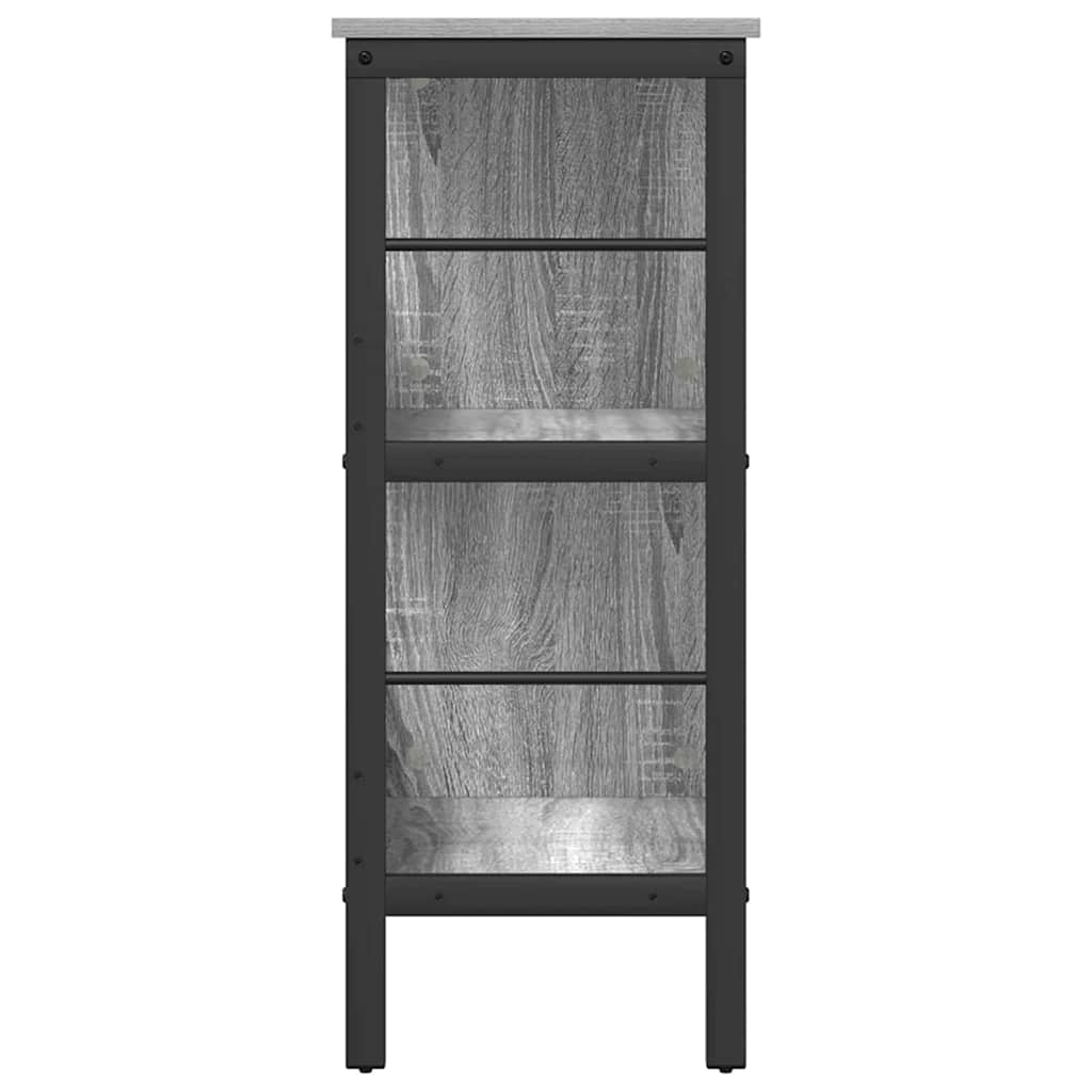 Polica Siva Sonoma 82 x 32 x 79 cm Konstruirano drvo