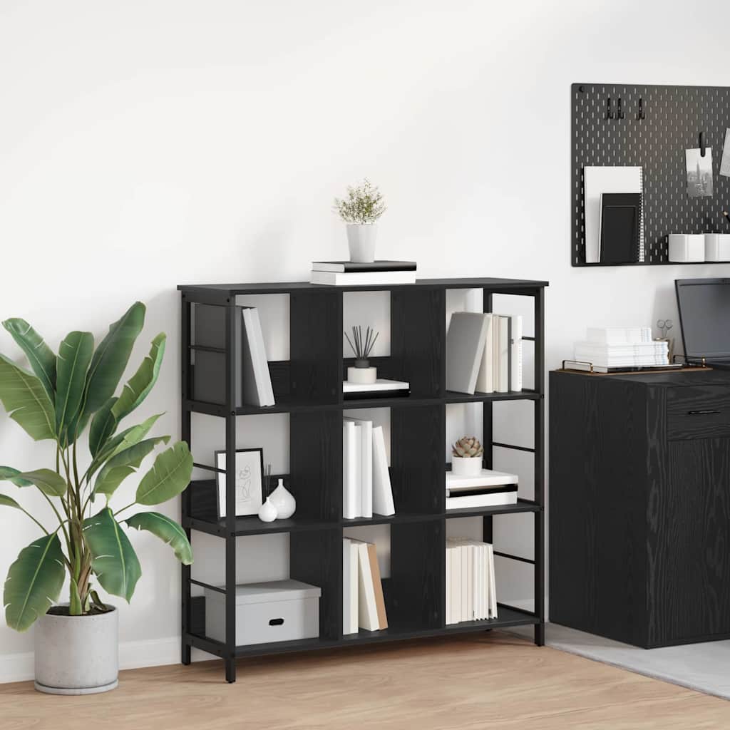 Polica Crni hrast 102 x 32 x 104,5 cm Konstruirano drvo