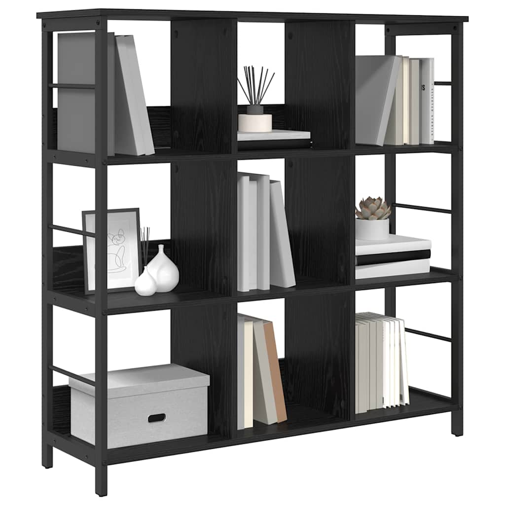 Polica Crni hrast 102 x 32 x 104,5 cm Konstruirano drvo