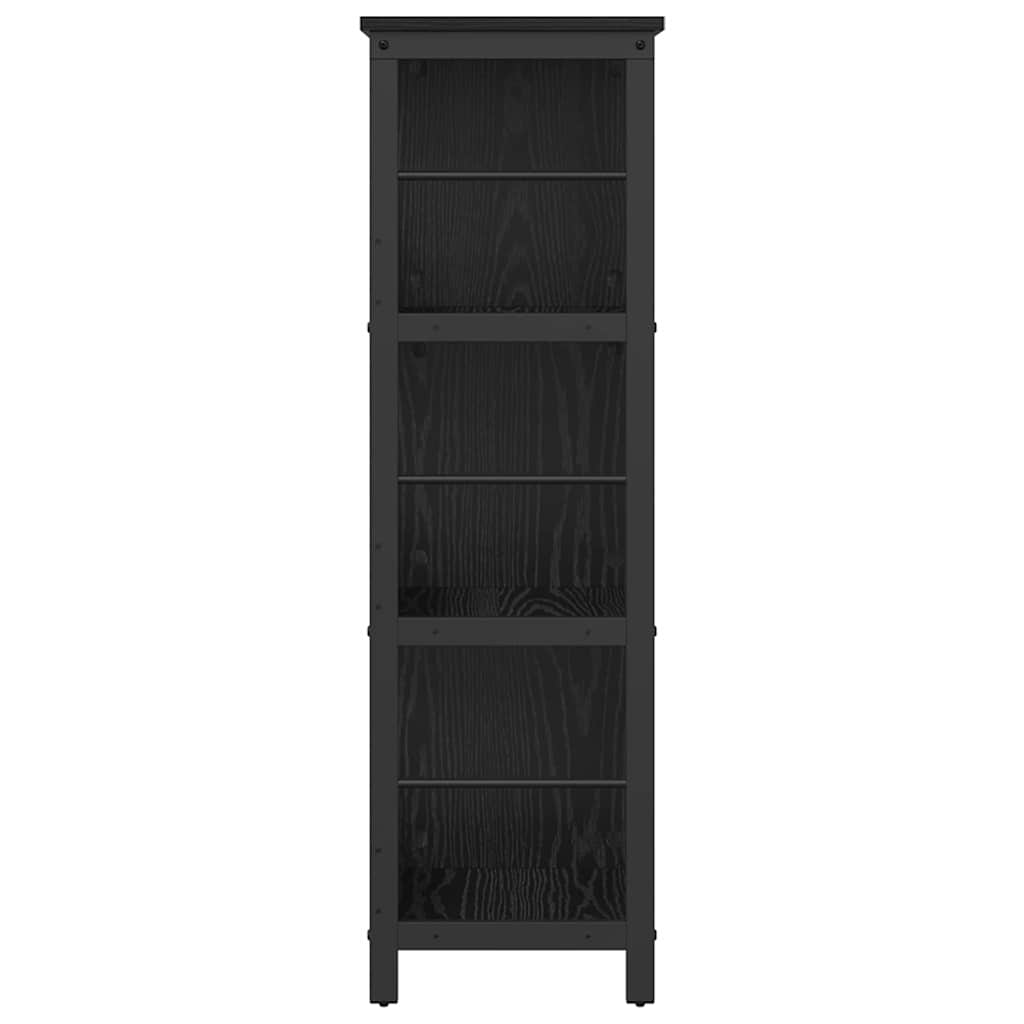 Polica Crni hrast 102 x 32 x 104,5 cm Konstruirano drvo