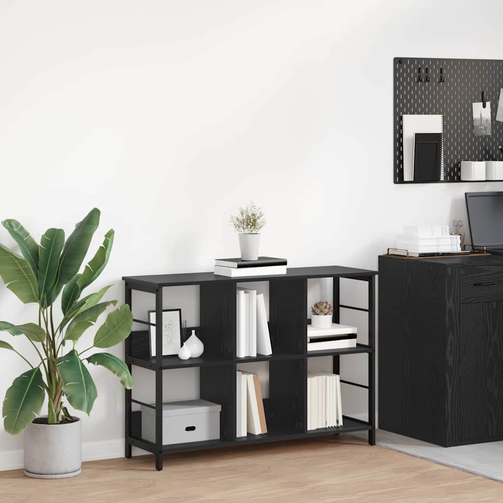 Polica Crni hrast 102 x 32 x 72,5 cm Konstruirano drvo