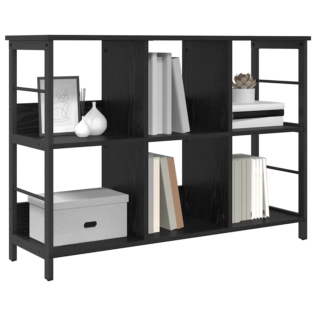 Polica Crni hrast 102 x 32 x 72,5 cm Konstruirano drvo