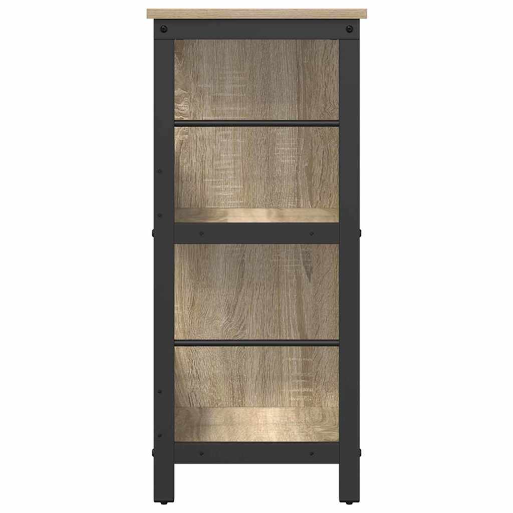 Polica Sonoma hrast 102 x 32 x 72,5 cm Konstruirano drvo