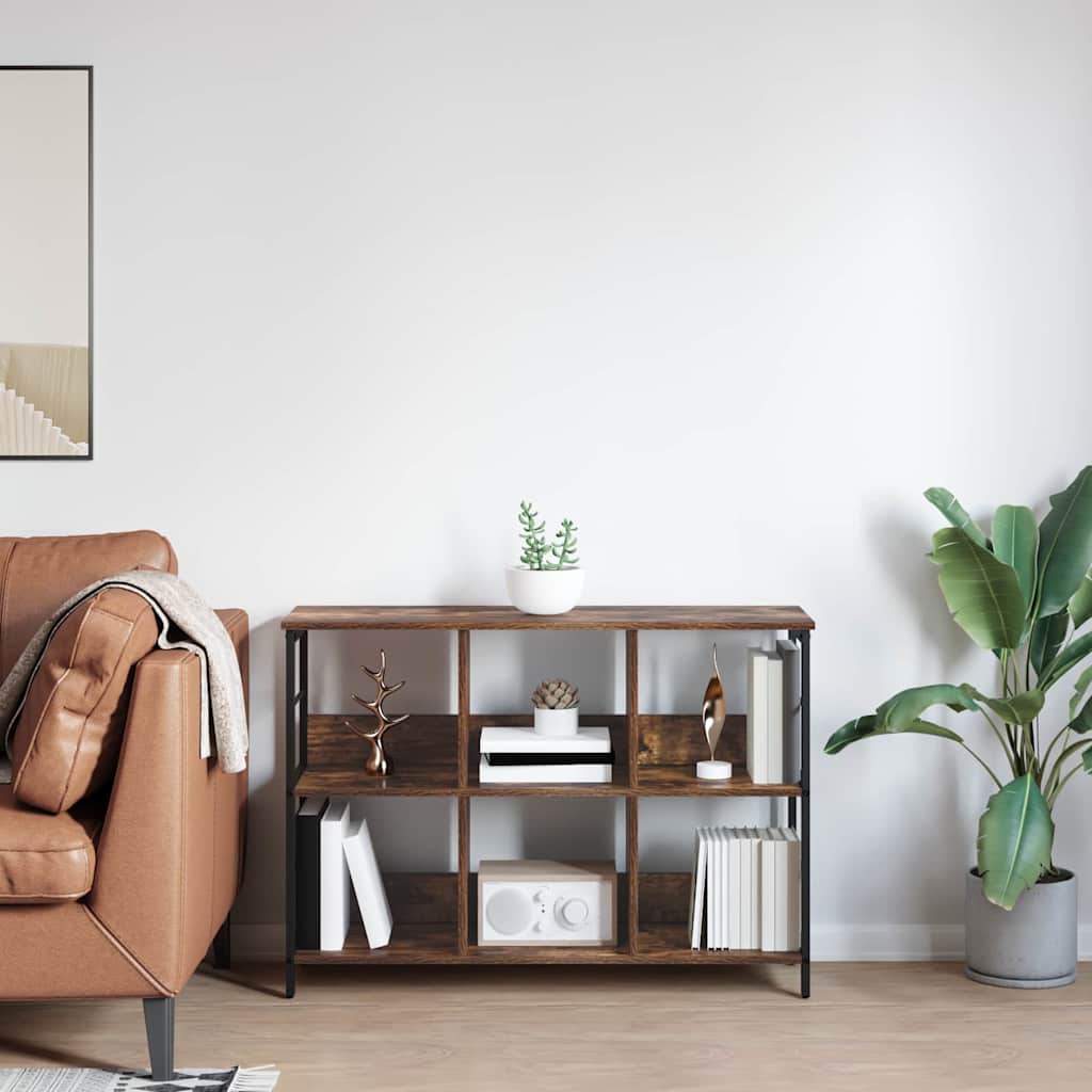 Polica Dimljeni hrast 102 x 32 x 72,5 cm Konstruirano drvo