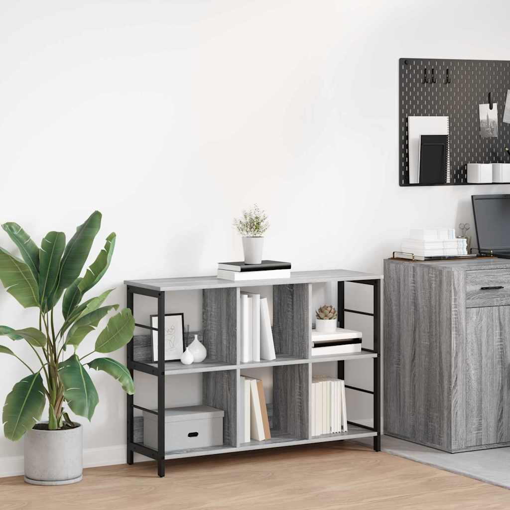 Polica Siva Sonoma 102 x 32 x 72,5 cm Konstruirano drvo