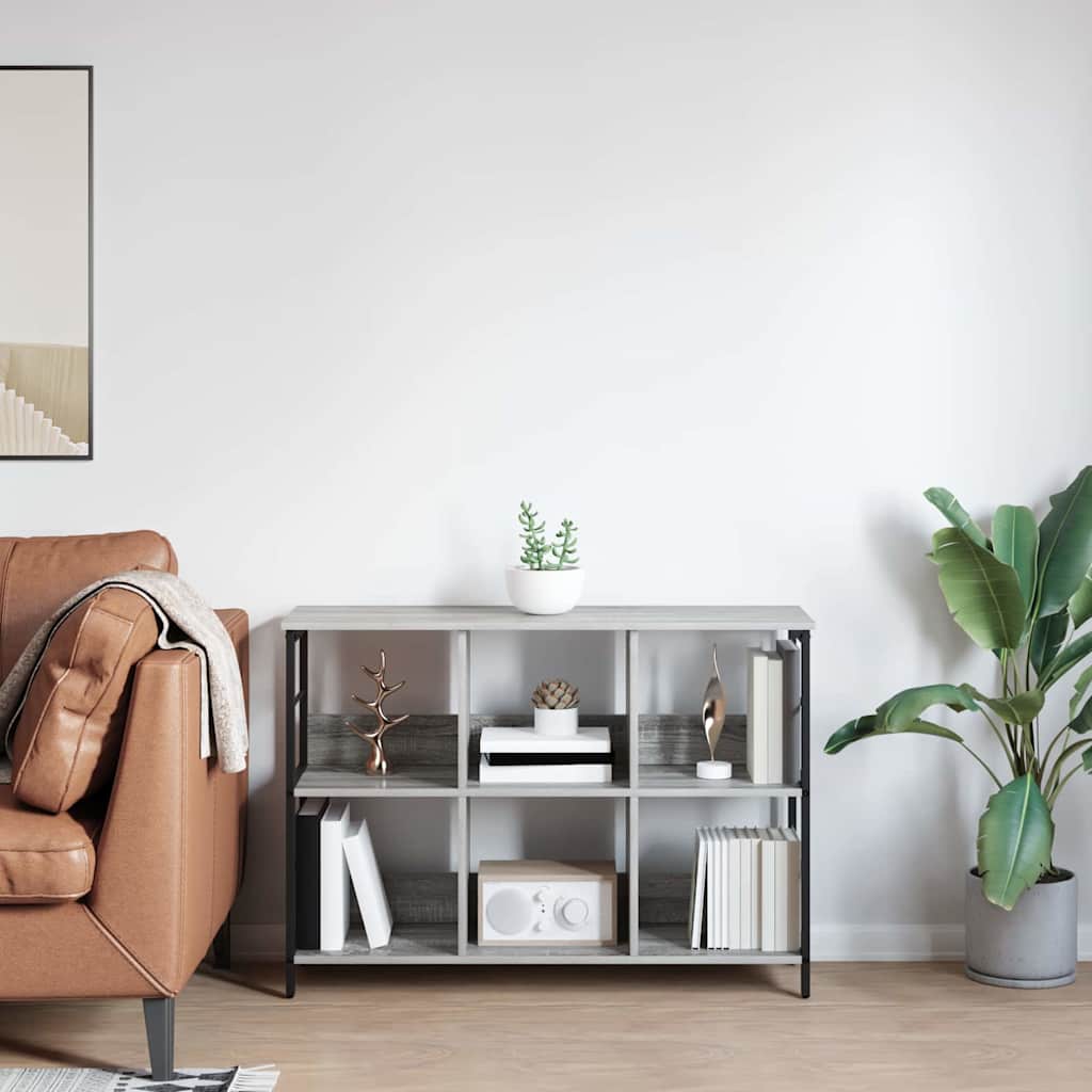 Polica Siva Sonoma 102 x 32 x 72,5 cm Konstruirano drvo